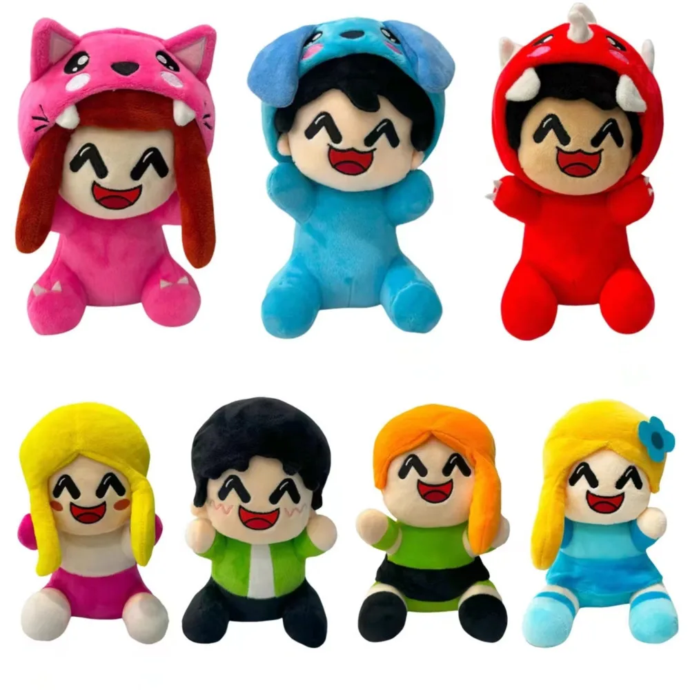 1-7pcs Omz Plush Omz Doll Omz Plushy Stuffed Doll Anime Omz Merch Cute Mascot Stuffed Animal Birthday Christmas Gift