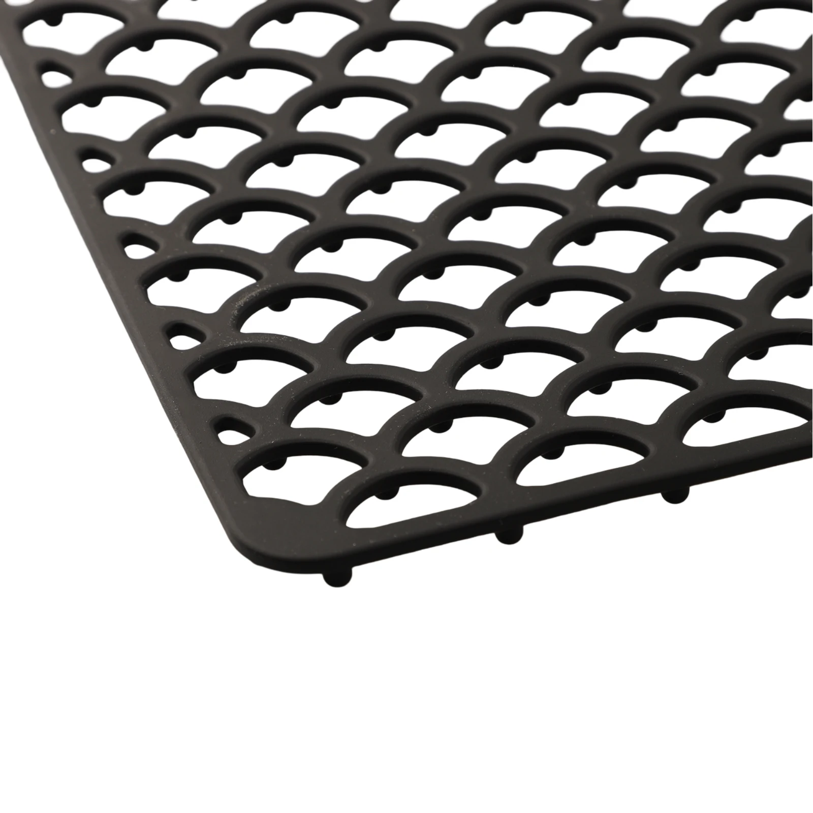 Food Safe Mat 42*31cm Sink Protector Grid Dishwasher Safe Easy To Clean Effective Drainage Flexible Design Non-Slip