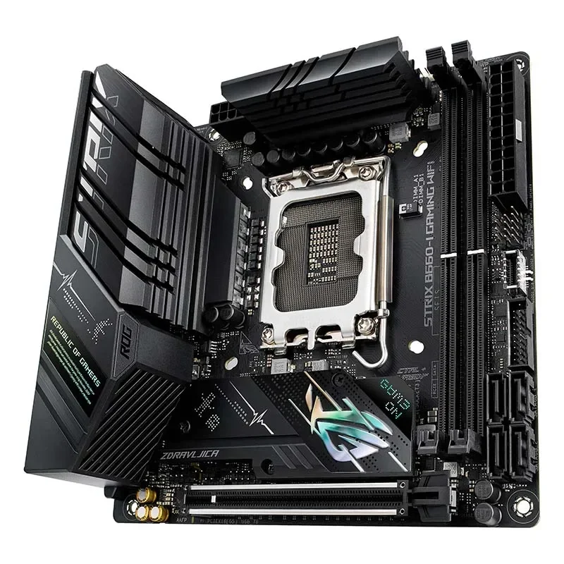 

AURA Motherboard ROG STRIX B660 I GAMING WIFI H61 LGA1155 Computer Graphics Card x99 X79 B75 B85 PC Motherboards