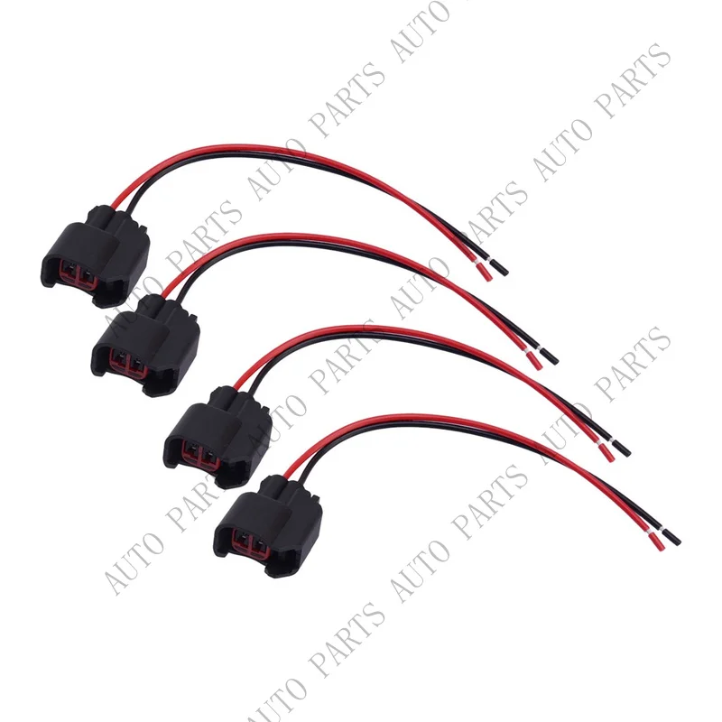 A+ for 4PCS Fuel Injector Pigtail Plug Connector Wire WPT159
