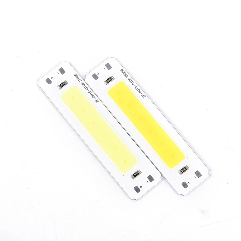 1pc 5V Input COB LED Bulb Strip Light Source For DIY USB Led Lighting 2W Bar Lamp Chip Warm Cold White