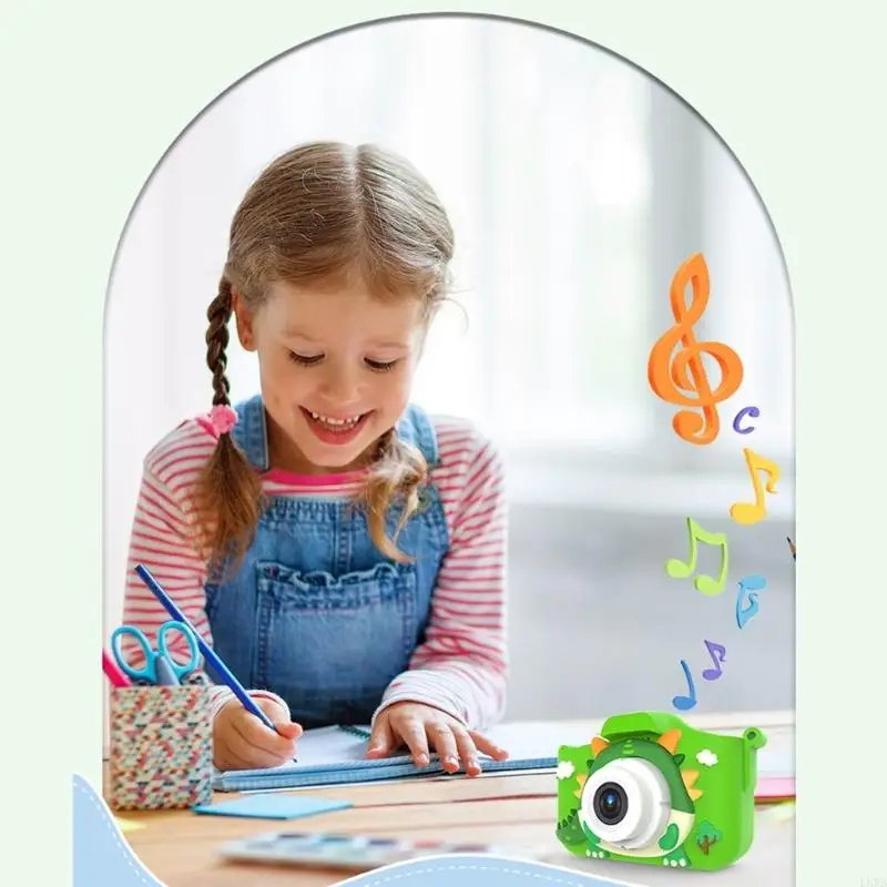 Rechargeable Children Camera 400mAh Battery Electric Camera Toy for Family Game L8RB