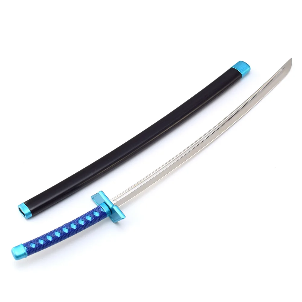 26cm Grimmjow Jaegerjaques Tora Katana Bleach Anime Peripheral Weapon Model Zanpakuto Metal Handicraft Ornaments Toys for Boys