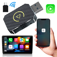 Wireless Carplay Android Auto Adapter Plug&Play USB Car Dongle BT 2 in 1 Mini Box for OEM Wired CarPlay/Andriod Auto Cars