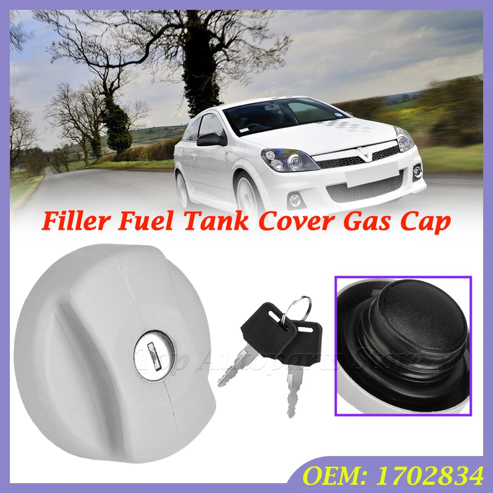 For Vauxhall For Opel Vectra Corsa B/C Astra G/H Zafira Tigra Car Automobiles 1702834 Filler Fuel Tank Cover Gas Cap