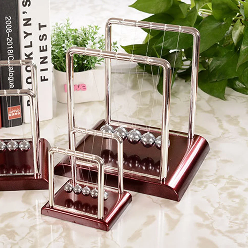 

Newton Ball Square Shaped Bumper Ball Abs Plastic Desktop Decorative Ornament For Home Office Education Gift Large Size