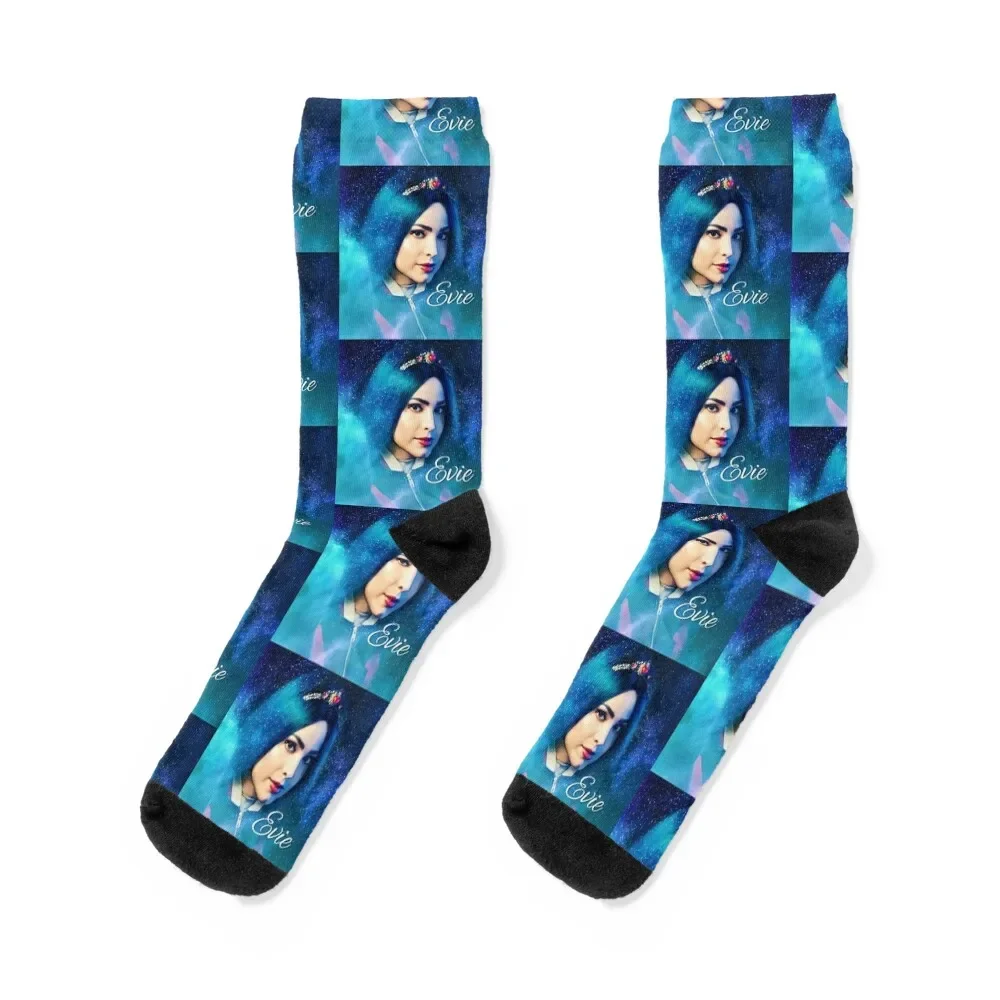 Evie Blue Princess - Descendants 3 Socks Hiking boots football Socks Women Men's