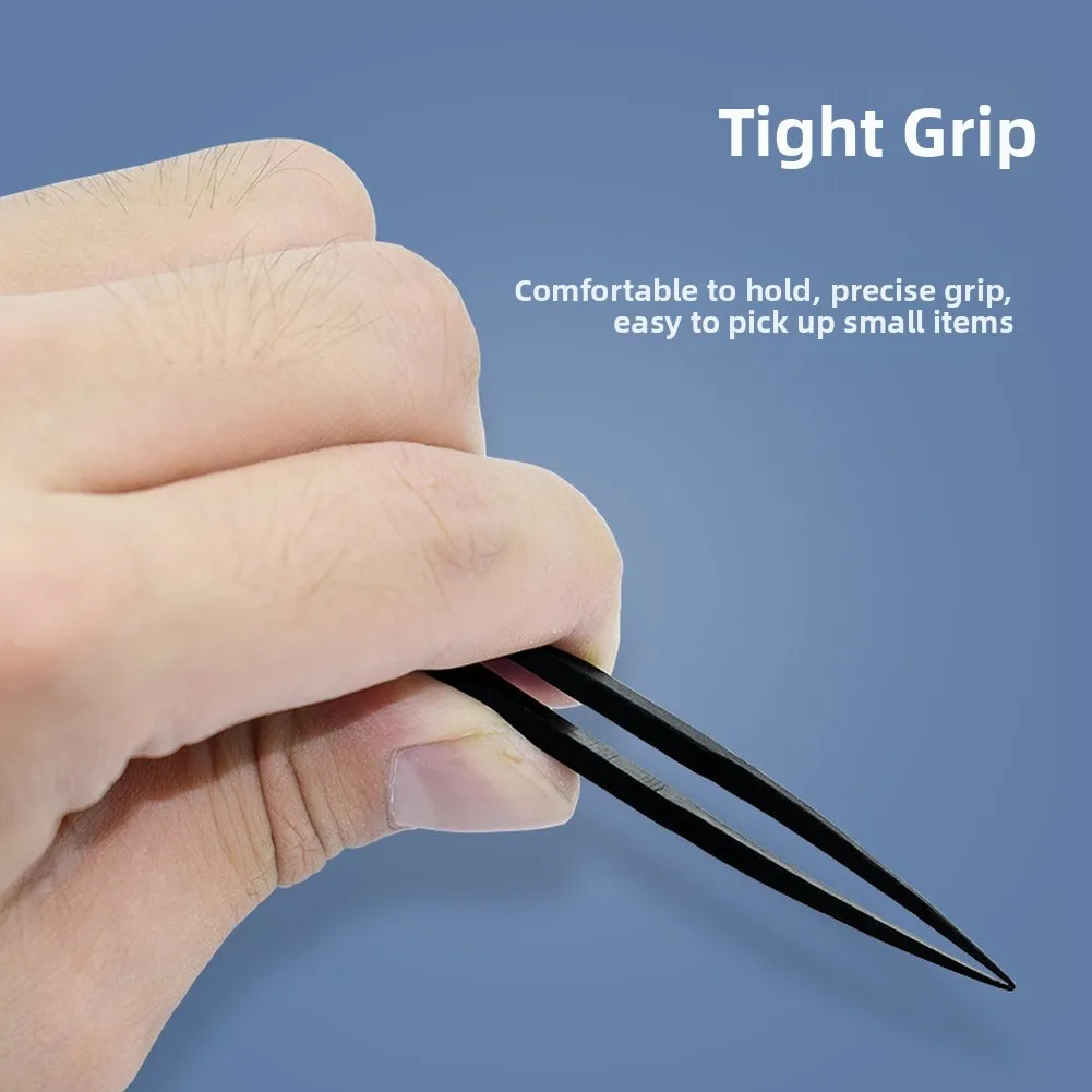 8 Piece AntiStatic Brush Set for Delicate Dust Removal and Cleaning of For Precision Components with Synthetic Fibers