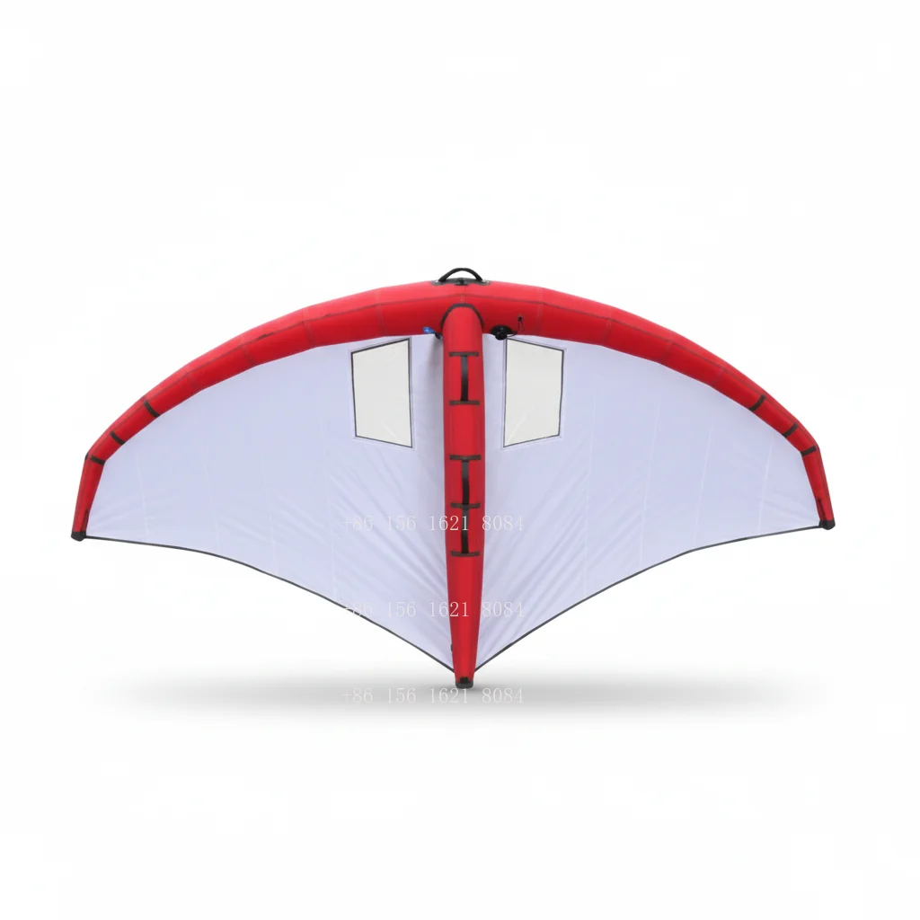 

Offshore Water Inflatable Kite Surfing Kite, High Toughness Polyester Line 370 * 200cm 3.2KG Black, Youth SF-FZ.001