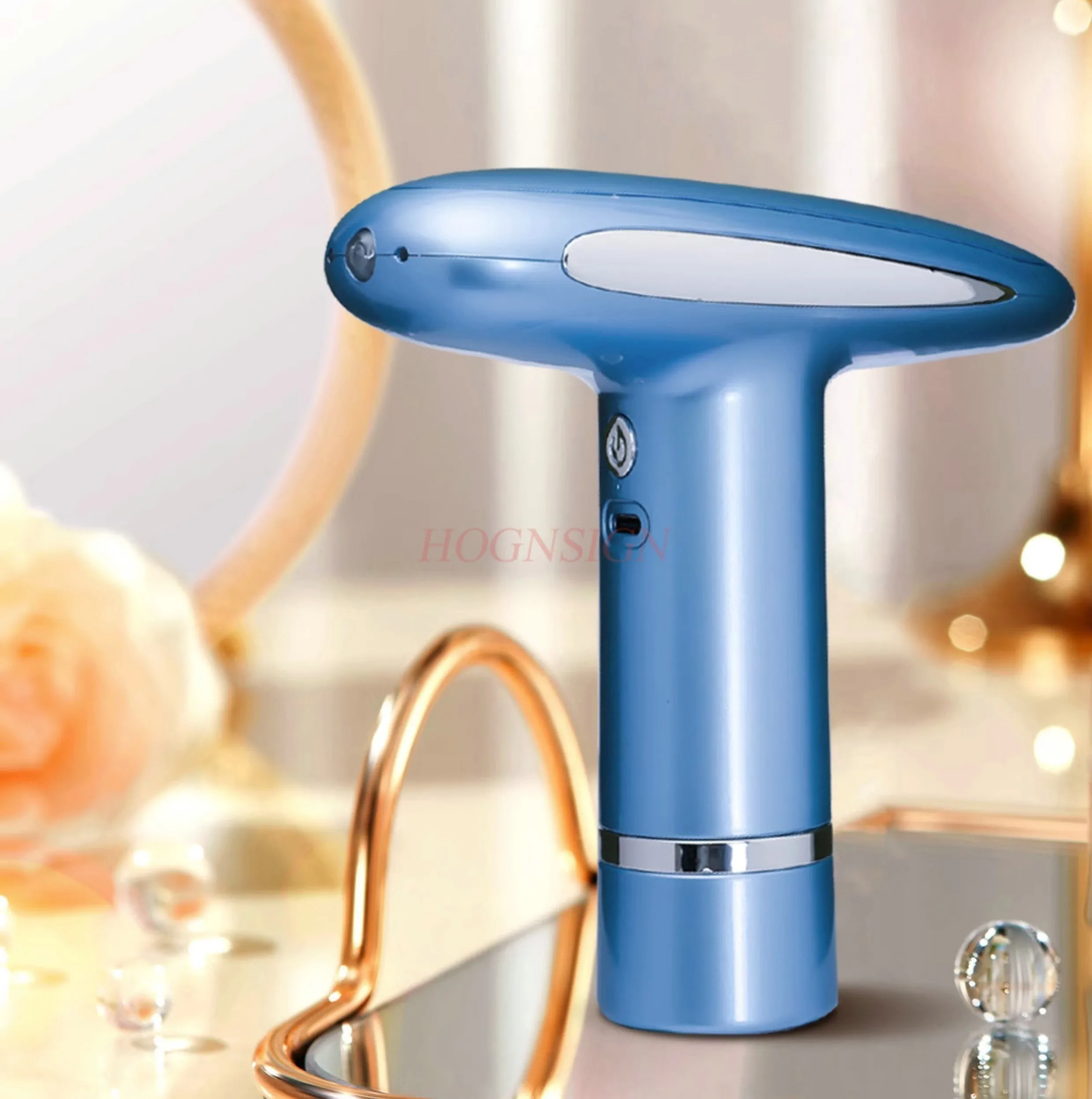 Red and blue light oxygen injection instrument Face moisturizing spray gun Nano essence introduction instrument