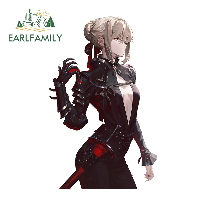 

EARLFAMILY 13 см x 8,2 см для привлекательного аниме, Фантастическое искусство, значок дьявола для девушки, креативный гоночный Дрифтинг, Декор