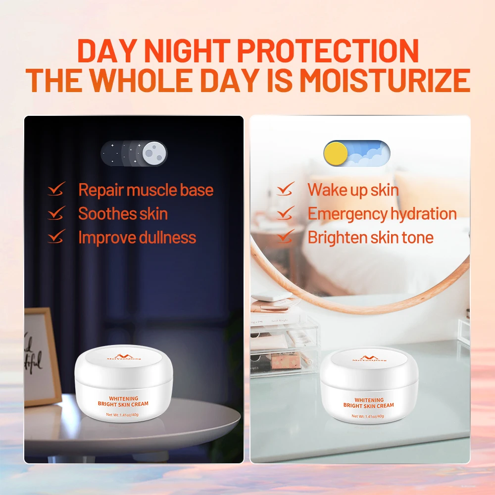 كريم مرطب للوجه ، علاج حب الشباب ، إزالة البقع الداكنة ، تبييض ، بشرة مشرقة ، رفع ، ثبات ، عناية