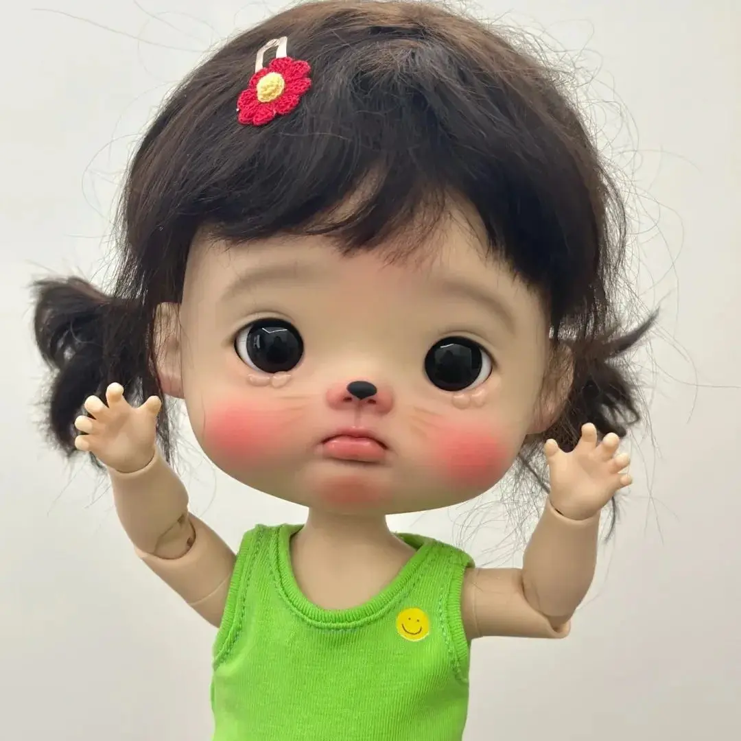 

Новинка, BJD SD кукла 1/12 Dianmei ob11 Dianbro Qbaby, щенок, девочка, Huhu, тело, blythe ACGN, животные, резиновый боди-форма, сделай сам, игрушка, бесплатная доставка