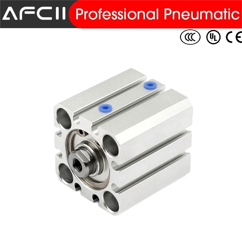 SMC type Pneumatic Cylinder CQSB Compact Cylinder Double Acting Thin Cylinder CQSB12 CQSB16 CQSB20 CQSB25