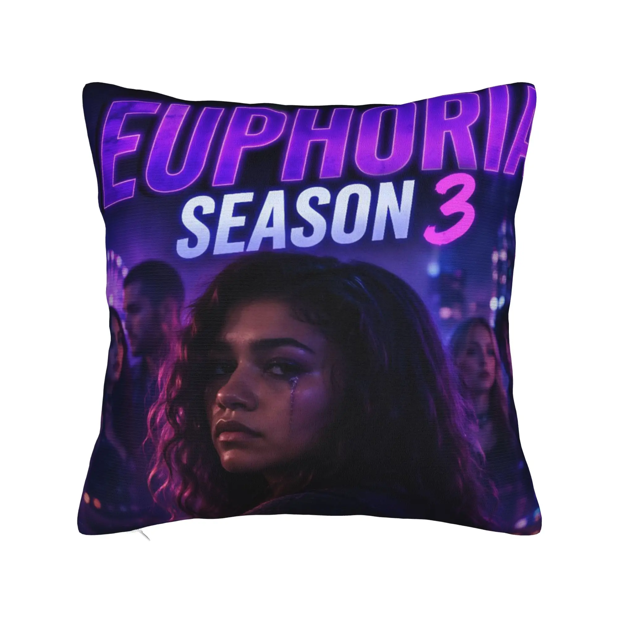 Euphorias Season 3 - Taies d'oreiller, housse de coussin douce, cadeau, housse de coussin pour lit, plusieurs tailles