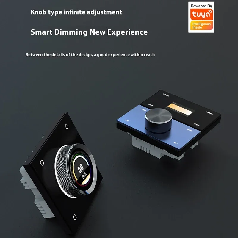 Tuya Smart Life Zigbee Dimming Switch 4 WAY 8 WAY Scene Switch LED Switch 100 Languages Center Voice  Control Smart Home