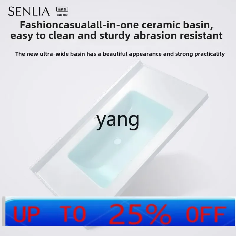 

LMM honeycomb aluminum bathroom cabinet wash basin cabinet combination bathroom cabinet ceramic integrated basin wash table