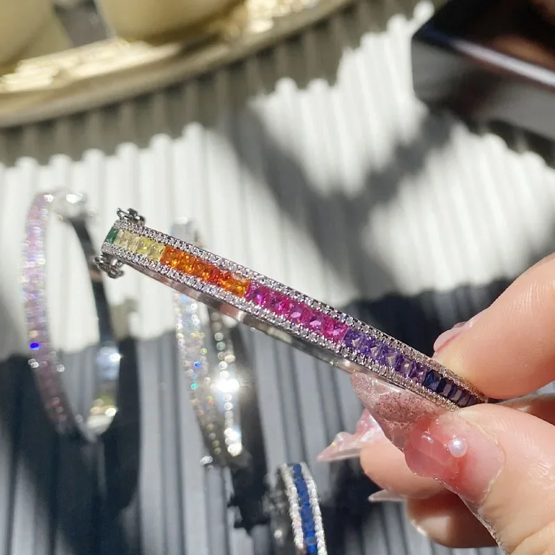 2023 Trending Luxury Vintage Fashionable Color Closed Mouth Women\'s Bracelet Jewelry Adjustable Party Gift Be Engaged