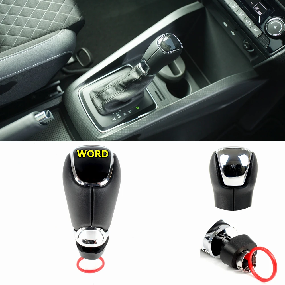 

Automatic Transmission DSG Gear Shift Knob Shifter Lever Stick For Skoda Superb/Octavia/Fabia/Rapid/Yeti