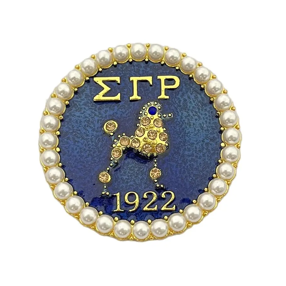 Greek Sorority Sigma Gamma Rho brooch jewelry