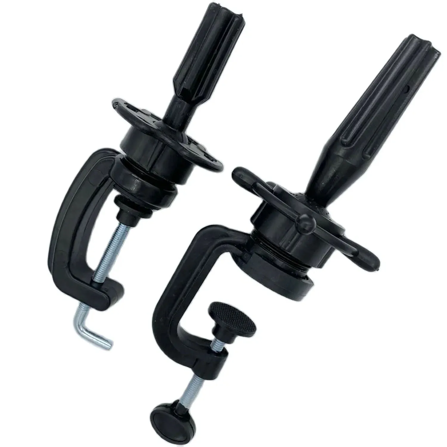 1pcs Mini Wig Head Stand Table Clamp Training Mannequin Wig Head Holder Adjustable Plastic Material Hair Accessory Tools