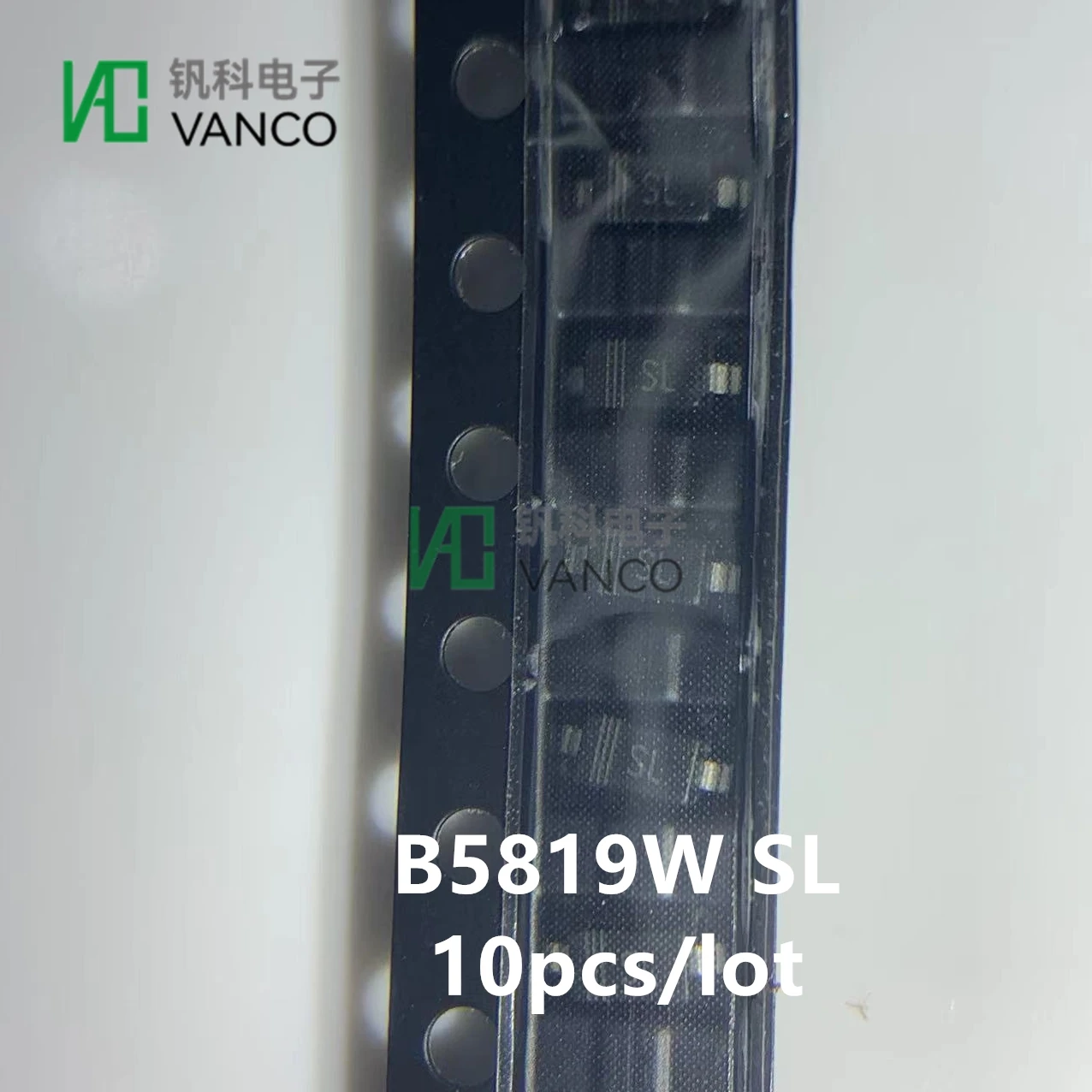 10 pz/lotto Kit Transistor B5819W SL SOD123 In Sctock