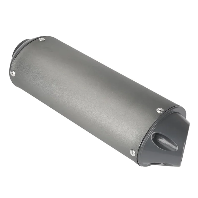 

A58X-38MM Gray Motorcycle Exhaust Muffler Escape Moto Tailpipe For 110 125 150CC Dirt Pit Bike ATV KAWASAKI