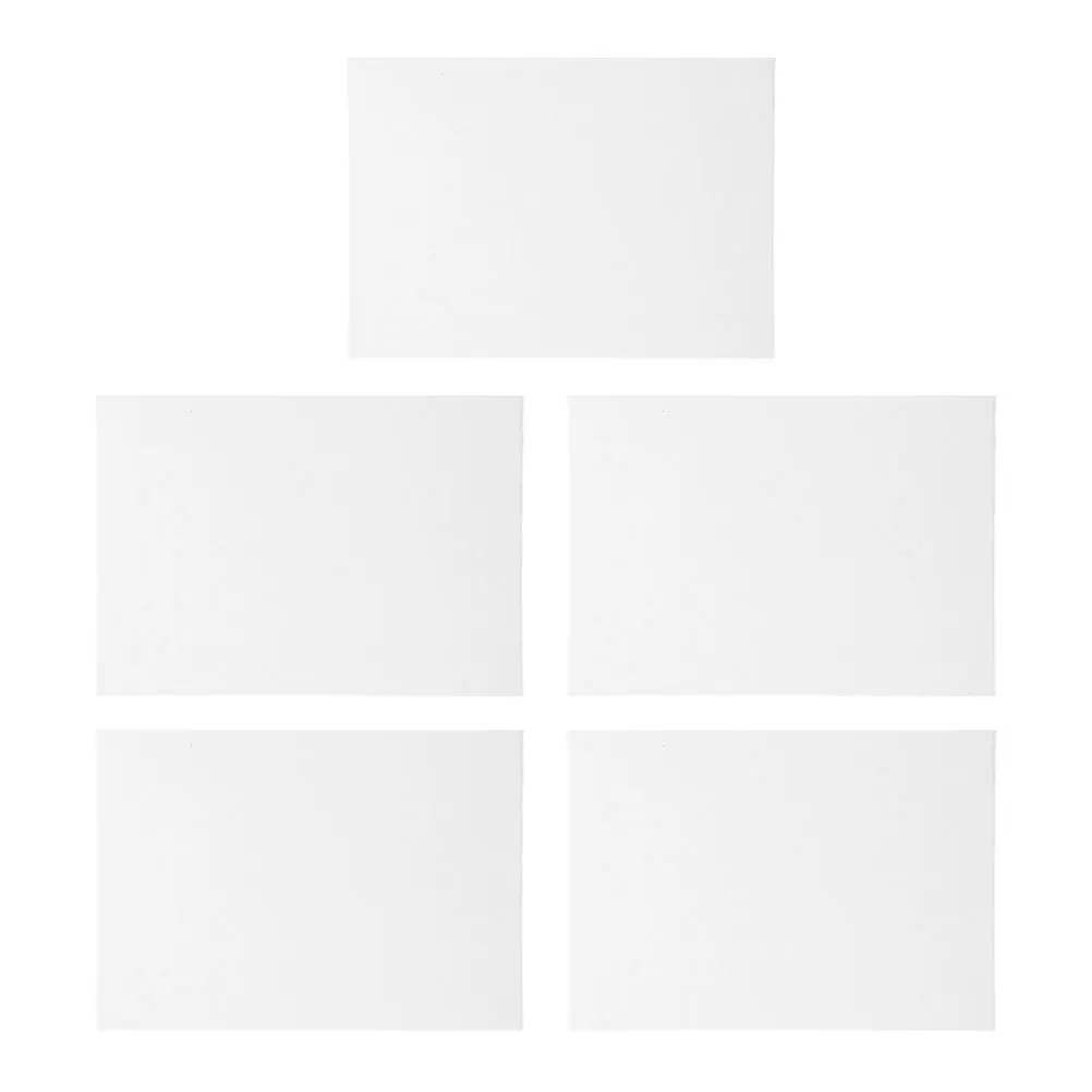 

5pcs Painting Canvas Boards Wood Panels For Acrylic Oil Watercolor Blank Drawing Panels Art Supplies Craft Kits Artist Painting