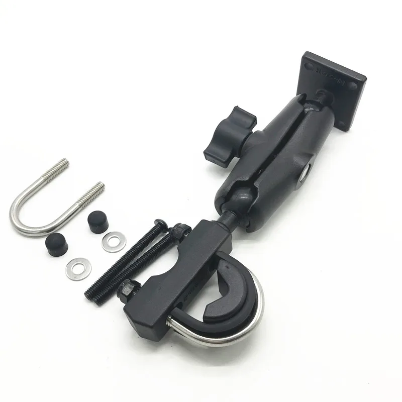 with Standard AMPS Hole Pattern Aluminum Alloy Motorcycle Handlebar Mount for Garmin Zumo,TomTom Rider GPS Navigator - view 4