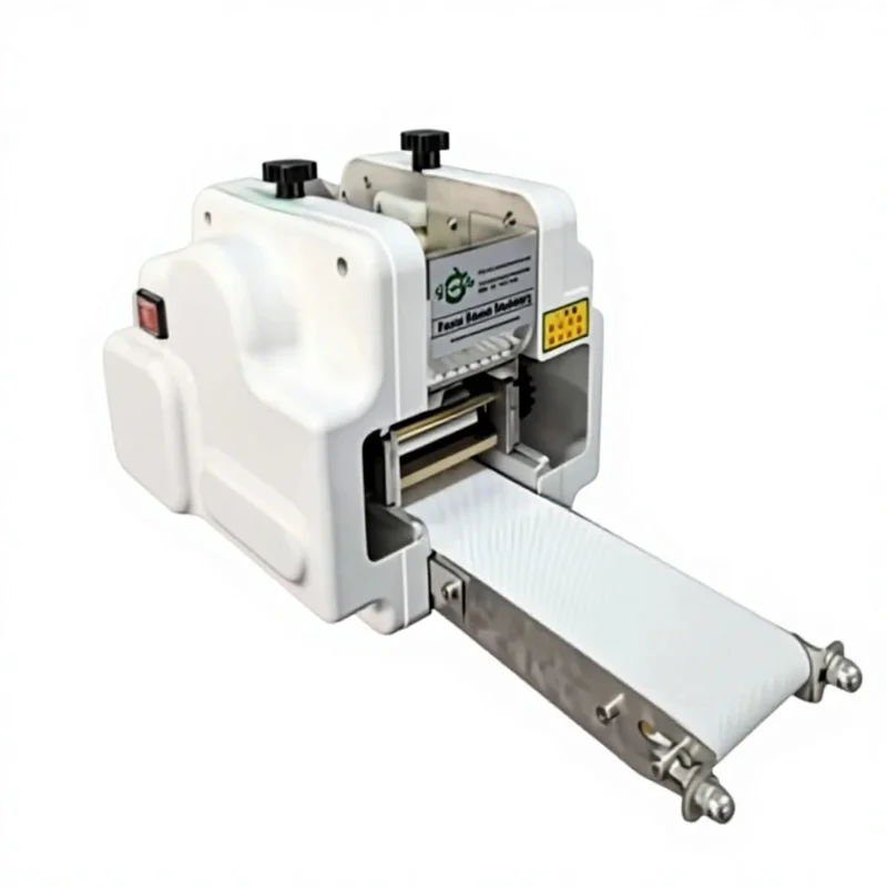 

Flour Tortilla Roti Chapati Arabic Pita Bread Samosa Empanada Pizza Dough Disc Dumpling Wrapper Making Machine Wonton Skin Motor