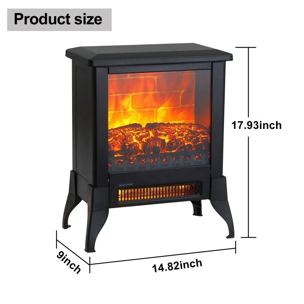 Electric Fireplace Infrared Heater, 14