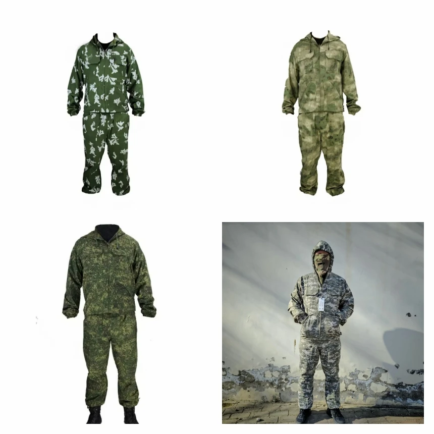 特殊部隊-kmx-戦闘服軍事ファンつなぎ服スーツ-emr-緑白黄色の花の遺跡デジタル