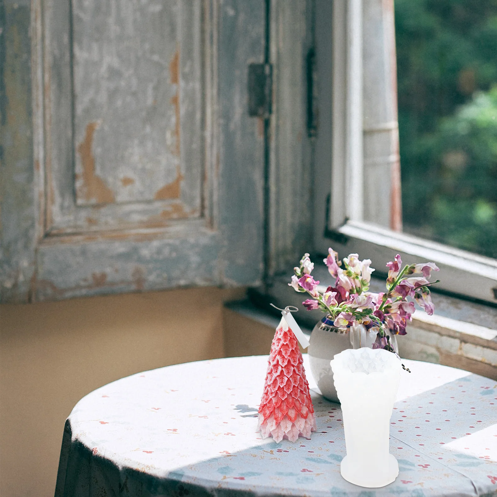 1 قطعة قالب عيد الميلاد سيليكون شجرة عيد الميلاد شكل DIY قالب معطر لمستلزمات صناعة الصابون اليدوية قالب الصابون اليدوية