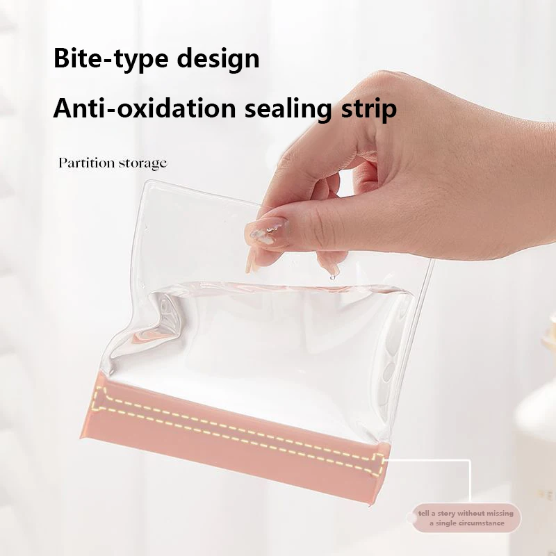 10Pcs Thicken PVC Jewelry Package Bags Transparent Anti-Oxidation Organizer Display Packaging Storage Self Sealing Pouches