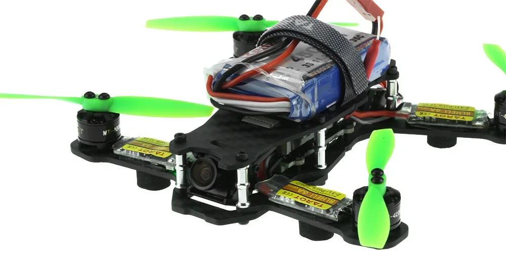 

TAROT 130 TL130H1 Mini Real-time Transmission Racing Drone with Brushless Motor PNP version