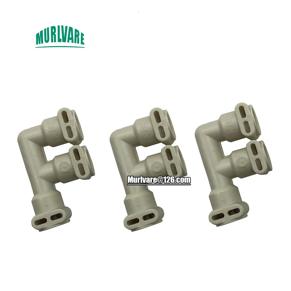 3Pcs Coffee Machine Accessories 3-Way Connector F-Type Adapter For Dr.coffee SAECO Kalerm JURA Coffee Maker