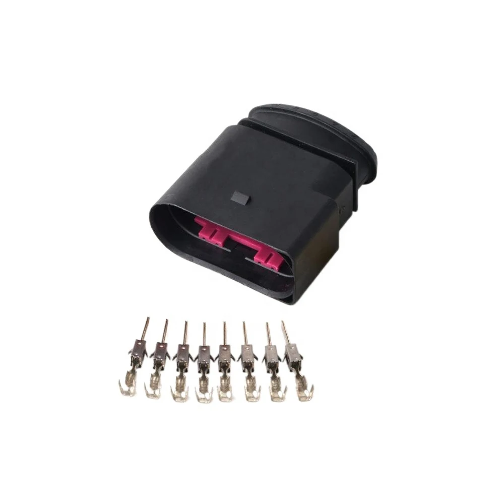 10-poliger wasserdichter Auto-Stecker, Auto-Elektro-Halogen-Scheinwerfer-Stecker, Lampenanschluss 1J0973835 1J0973735 für VW Audi Magotan