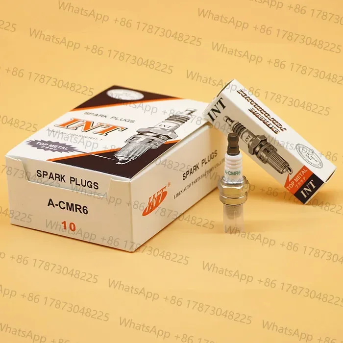 2 X EH035 Spark plug INT A-CMR6 for Robin EH035 engine brush cutter trimmer replacement