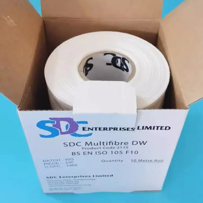 FIT FOR SDC D-W Multi-fiber lining fabric Washing cloth Six-color cloth Six-fiber cloth Color fastness ISO105/F10