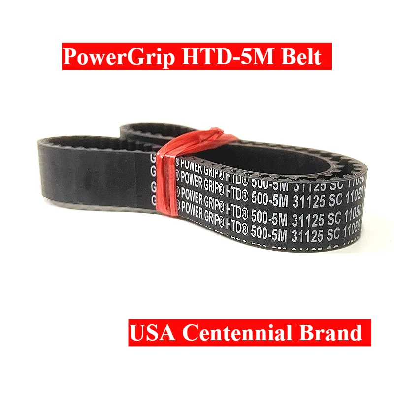 

770-5M 790-5M 825-5M 830-5M 900-5M PowerGrip HTD Belt Tools Machine 3d Printer Sander Motor Generator Toothed Timing Belt