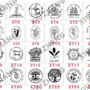 6 Büyük satış, ex libris damgası-no. 3