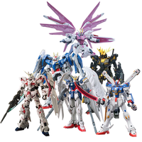 Gaogao Model Hg 1/144 High Grade Series Destiny Crossbone Unicorn Wings Zero Banshee Assembly Model Collectible Robot Kits