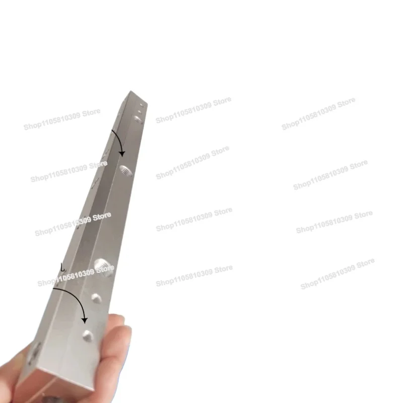 Aluminum Alloy Air Knife, Compressed Air Industrial Nozzle Blowing Water and Dust Removal