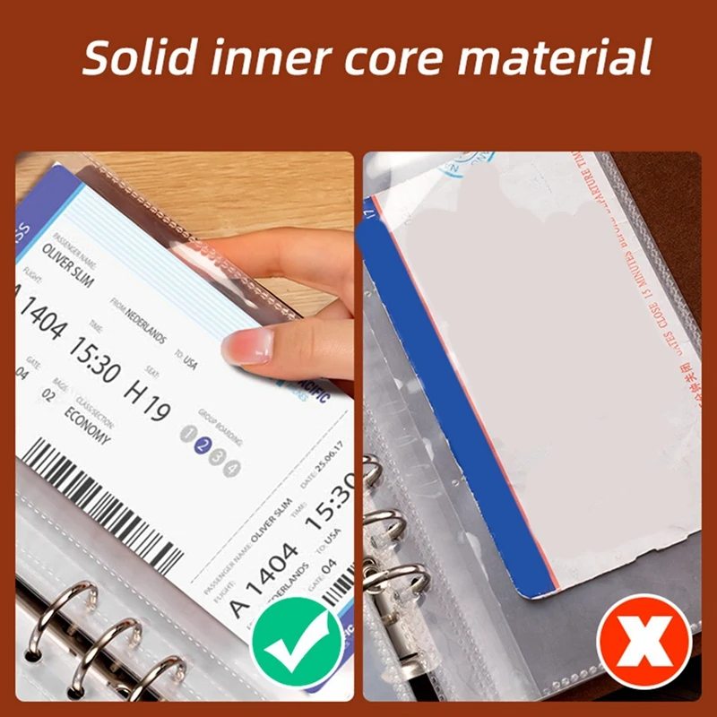 Hot TTKK 52Weeks Budget Binder Planner Cash Envelopes For Couple's Challenge To Save Money Cash Deposit Organizer Imitation