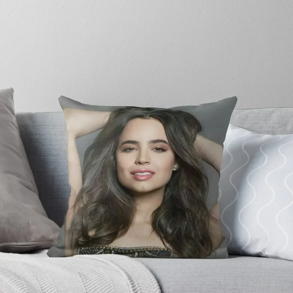 Sofia Carson - Poster Throw Pillow Luxury Pillow Case Sofa Cover Pillow