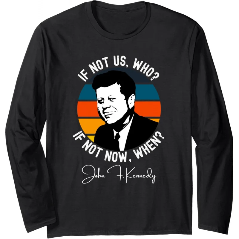 

trump John F. Kennedy Inauguration 2025 Long Sleeve T-Shirt