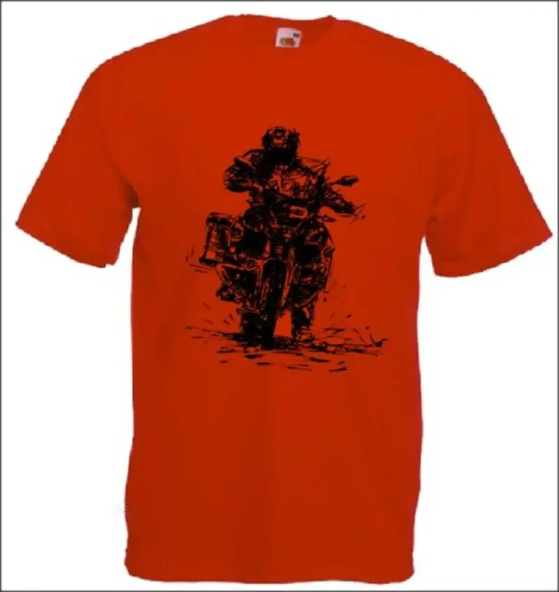 German Motorcycle 1200 Gsa T-Shirt Motorrad Gs Adventure Shirt New T Shirts Men 100% Cotton Cool Tees Fashion Streetwear