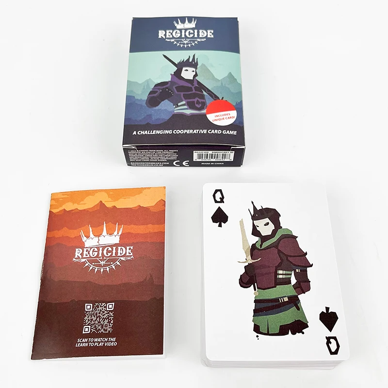 

Regicide English Board Game 1-4 Players Family/Party Funny Table Game Friends Entertainment Strategy Game