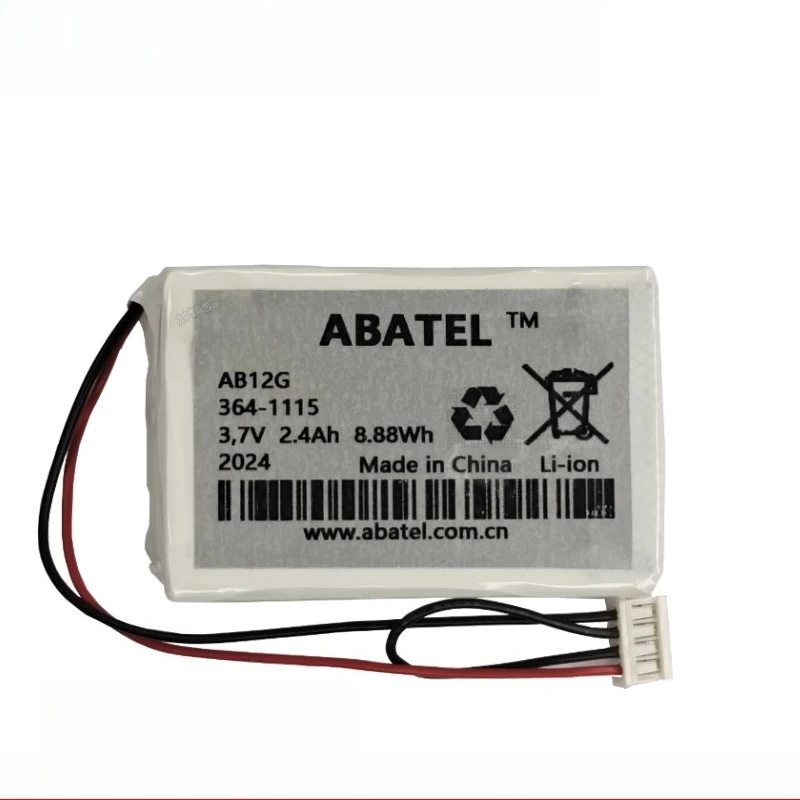 Brand New Rechargeable Battery Pack ABATEL AB12G 364-1115, 3.7V, 2.4Ah, 8.88Wh