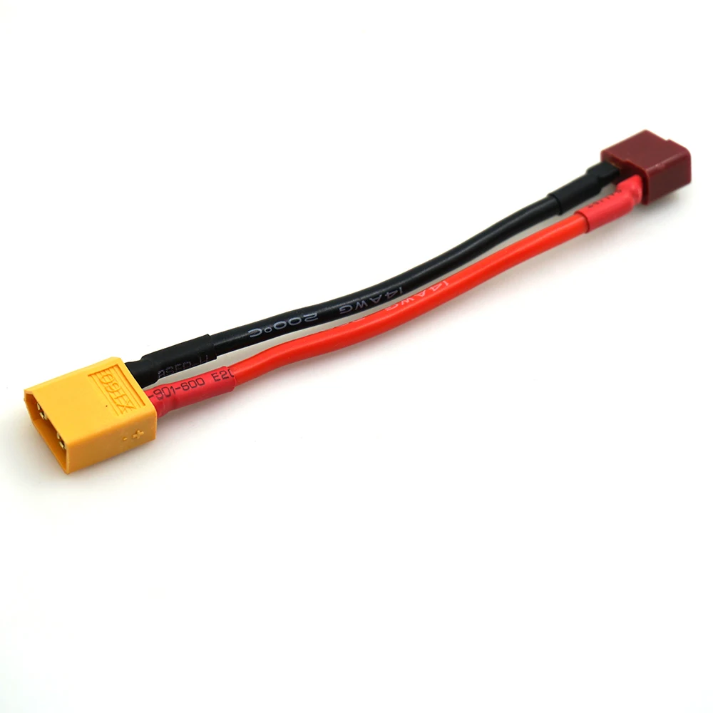 AXSPEED XT60 TRX T Plug Cable Fêmea para Macho Adaptador Conectores para RC Lipo Bateria Carregador DIY Acessórios